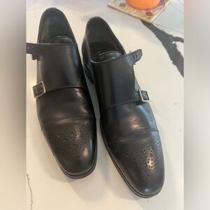 Tom Ford Men’s Monk Strap Black Dress Shoes